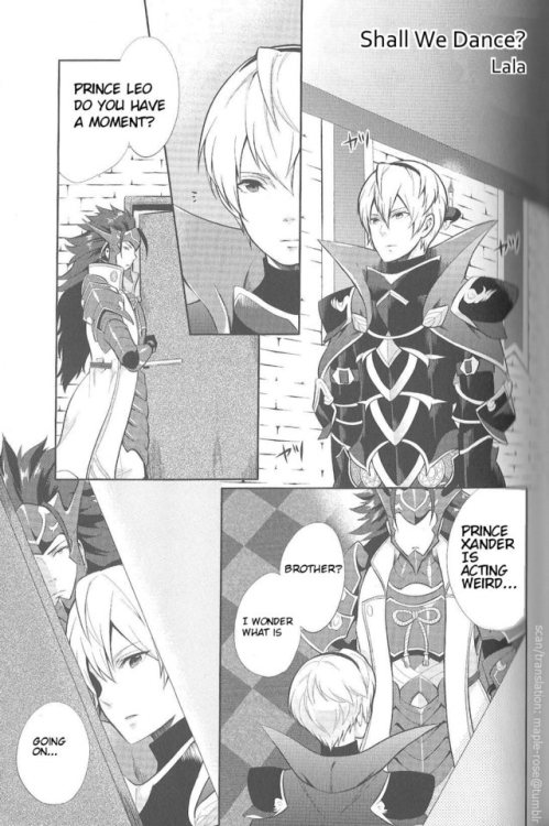 maple-rose:Fire Emblem Fates Anthology Side Royal Family Chapter 7: Shall We Dance?Scanned / cleaned