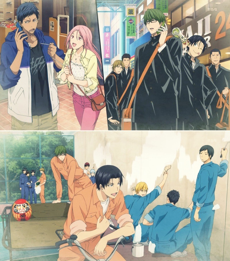 ryoutannie:  Kuroko no Basket Season 2  Episodes 39-50 Ending Cards 