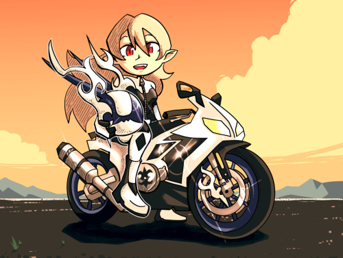 setzeri: Biker Corrin, because her dragon form head looks like a helmet. Probably illegal.