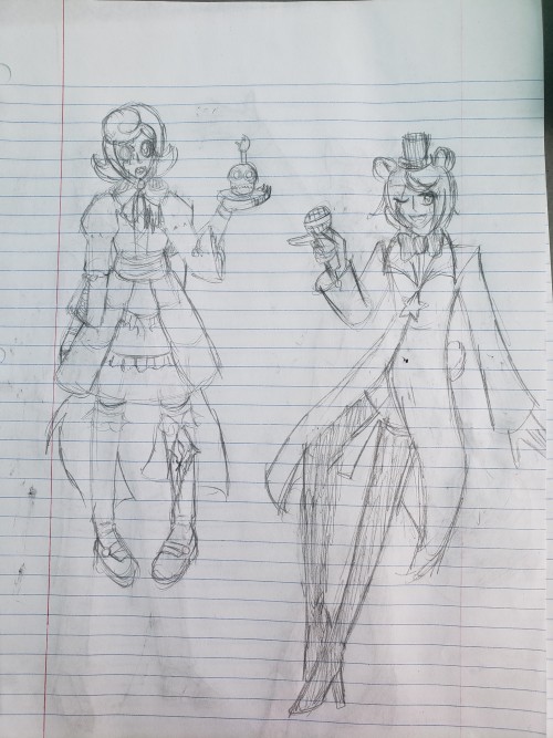 Don't Worry. I Haven't Forgotten About My Human Withered Foxy Design.