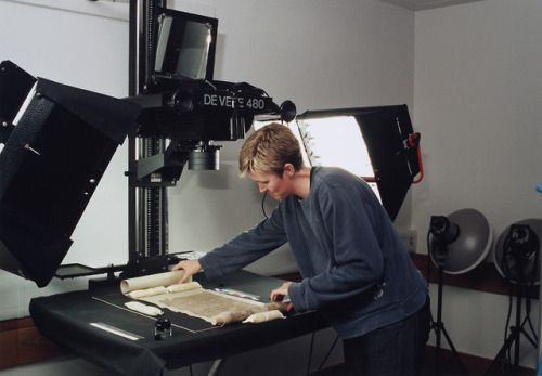 Digitisation of Dunhuang manuscripts.