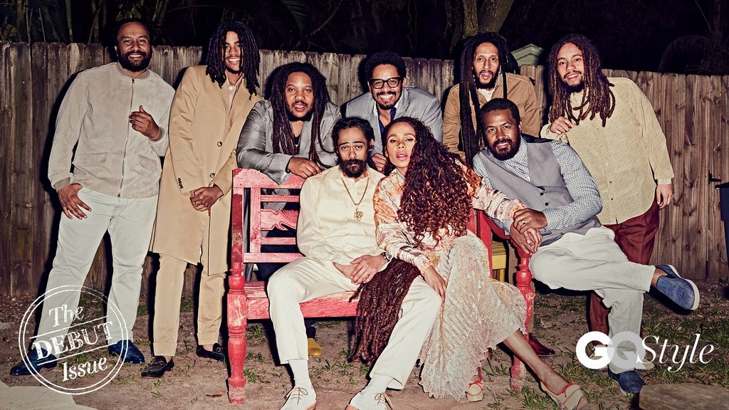 chocolattabrides:  Bob Marley’s Family Reunites for Its First Photo Shoot in More