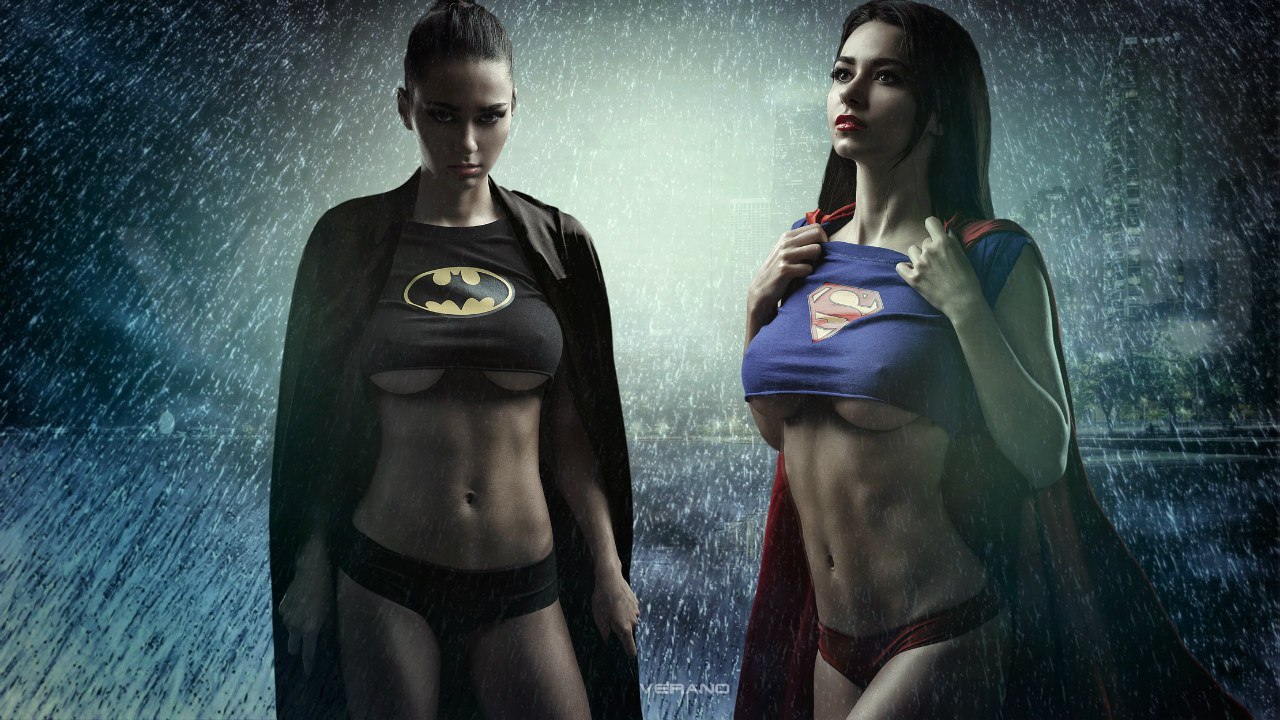 titslovekaty:Who wouldn’t watch this Batman vs Superman movie?