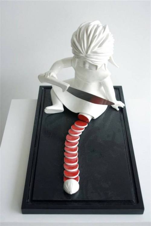 creepyartetc:  Porcelain Dolls by: Maria Rubinke Want more? 