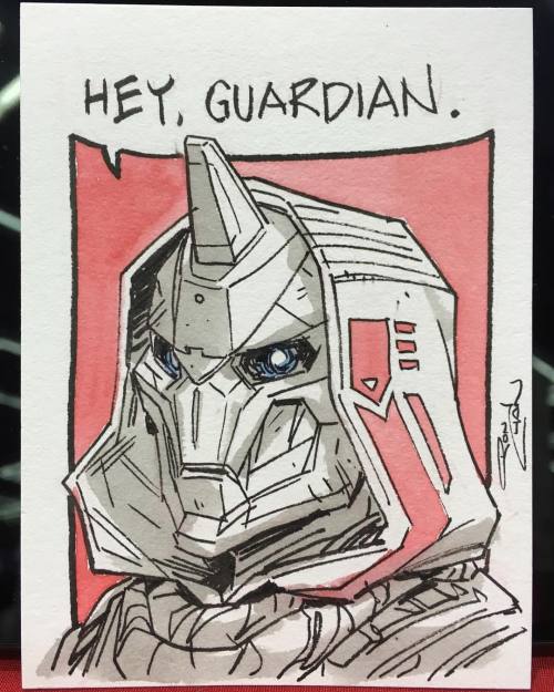 rondanchan:#ECCC2016 sketch card commission: Cayde-6! #destinythegame