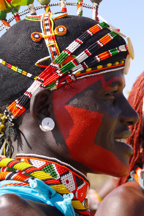 The Samburu are a Nilotic people of north-central Kenya. Samburu are semi-nomadic pastoralists who h