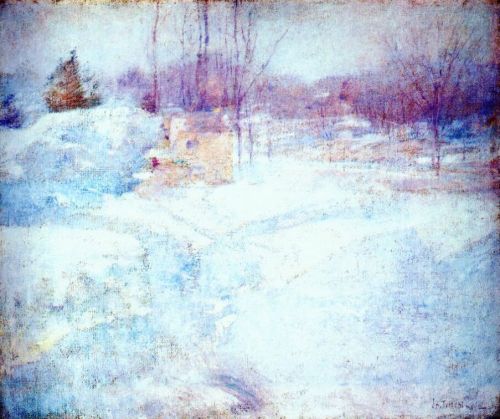 john-henry-twachtman: Winter, 1890, John Henry Twachtman