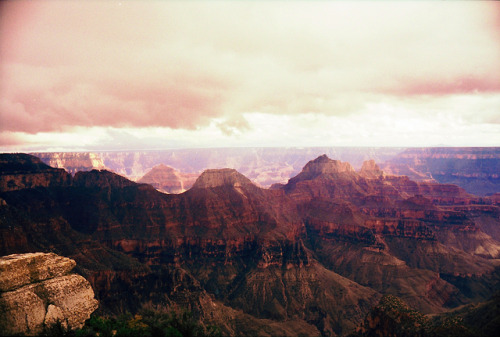 the69thdimension: Grand Canyon South Rim Cross-processed Fuji Velvia 100 // Leica M5