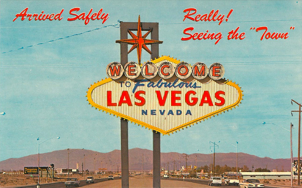 Ged Syd Indsigt Vintage Las Vegas — Welcome to Fabulous Las Vegas, c. 1960. Seeing...