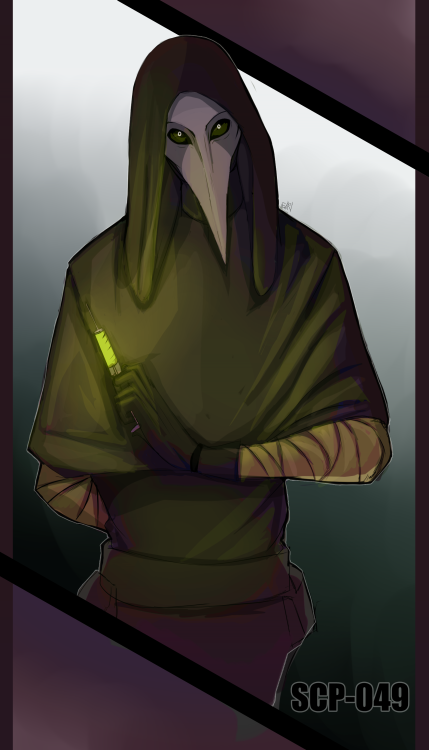 deksto:I decided to portray the SCP-049. Redraw it, but I’m still not happy with the result.I do not