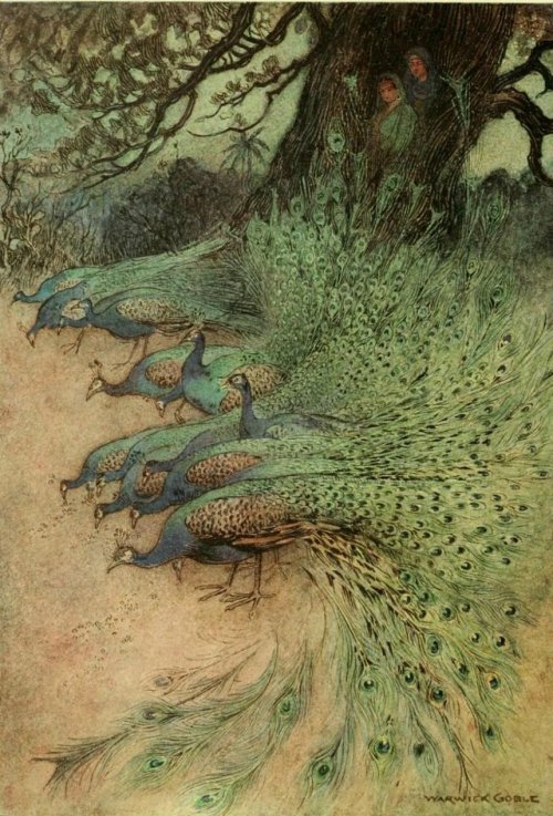 idionkisson: cair–paravel: Warwick Goble, illustration for Folk-Tales of Bengal by Lal Behari 