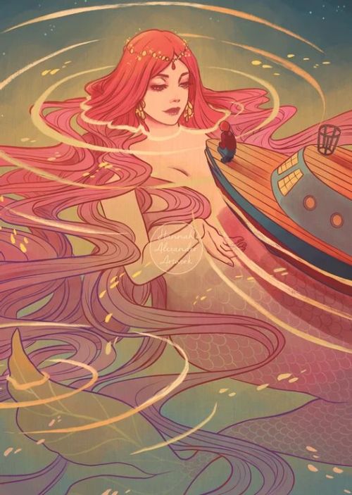 dark-water-siren: Hannah Alexander Artwork