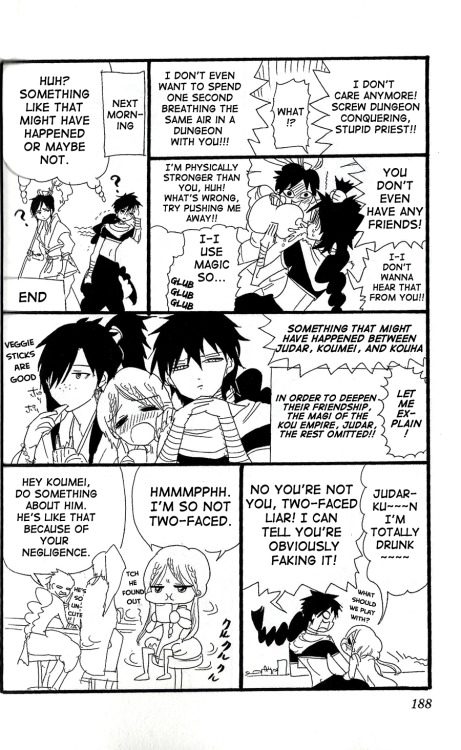 youdontknowthings: Magi Volume 21 Extra Comic! Vol. 3 | Vol. 4 | Vol. 6 |&n