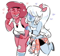 opalustre:  there they are!!!!! everybodys favorite little gays,,💕💕 