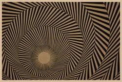 sapta-loka:  Blaze 4 / Bridget Riley (1962) 