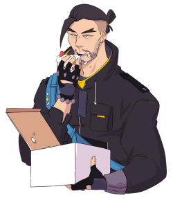 dilfosaur: hanzo depression meal shimada