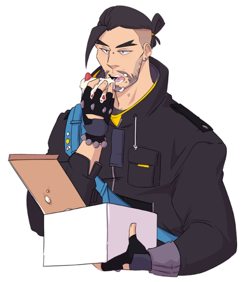 dilfosaur:hanzo depression meal shimada