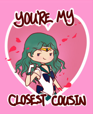 guavi:  I stayed up until 5 last night drawing these so I could make it in time to get them printed today =___= The actual printed versions are foldable cards. Now to get some heart stickers to go with them… I will be selling these at AoD next week!!