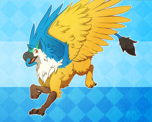 First time draw gryphon. Hopefully i didn’t mess up ;3;