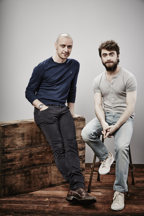 James McAvoy w/ Daniel Radcliffe by Maarten de Boer, July 2015 [HQ×31] pt.6