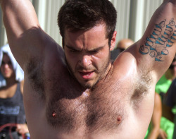 Pits, fur and sweat.