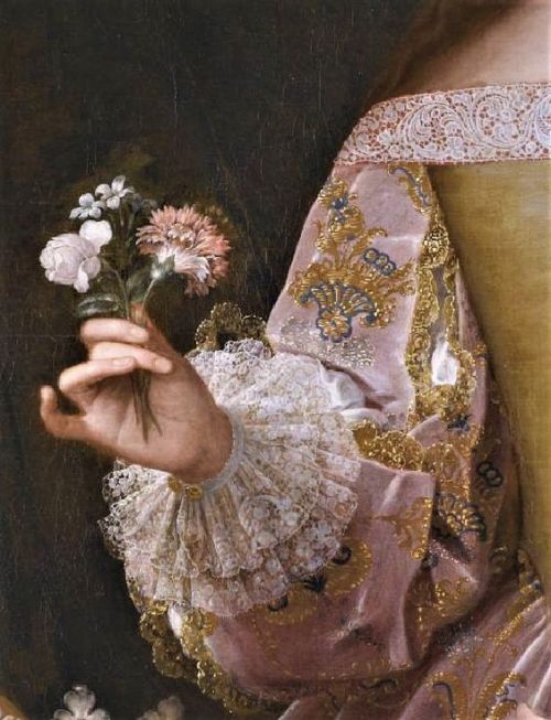 Alonso Miguel de Tovar, Doña Josepha Benavides, Marquise of Villena (detail), 1692-1725