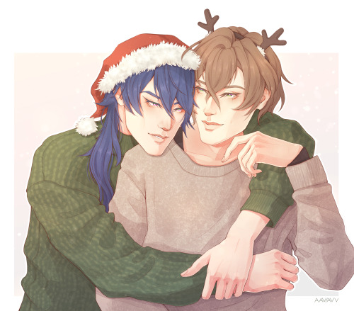  Hypnosis Mic – Dice Arisugawa x Gentaro Yumenogendice wishes you a very merry christmas and happy h