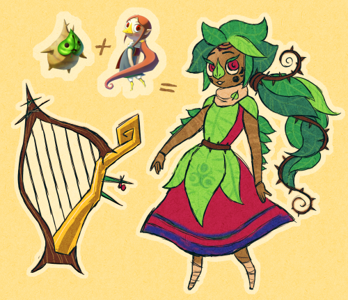 icosa: Fu-sion ha!! Yesterday I was suddenly struck with the idea to do some Wind Waker fusions ^^ 