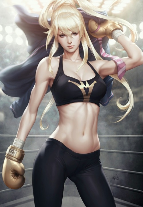 ringmasterx79: I would love to see Artgerm do an all out wrestling match