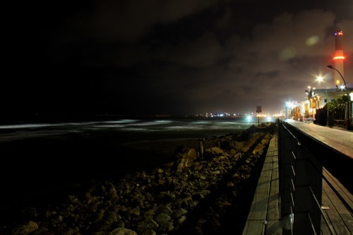 Tel-Aviv by night.