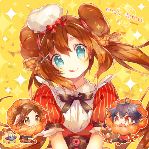 namface:  I CAN”T WAIT TO HAVE MISTER DONUT!!!!!!!!!  ヘ(゜Д、゜)ノ ヘ(°◇、°)ノ へ(゜∇、°)へ I’m going to japan with Lulupu for a while! I’ll still be blogging on twitter!