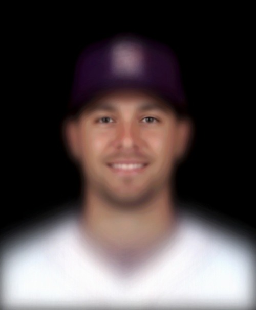 randomencounters: datarep: Combined faces of top 1800 MLB players Encounter: Johnny Baseball, an ele
