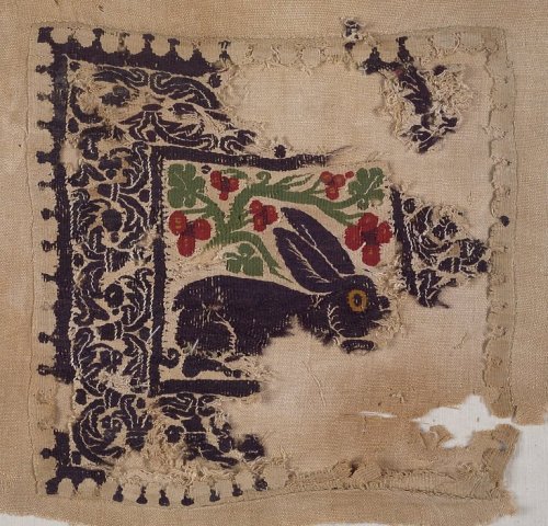 slobodyanuk:Coptic textile, 6th - 10th century.