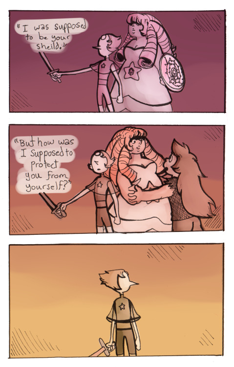topsecretumbreonage:  goopy-amethyst:  three-legged-cow:  I’ve been thinking a lot about Pearl lately  ur not allowed to play with my heart like that   Why would you do that