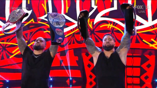 Fueled by the power of people’s tears it’s The Usos.