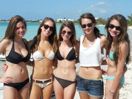 group of friends #nsfw #realbikinis adult photos