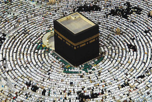 aquaticwonder:   Kaaba: the black stone is a Muslim object of reverence, which