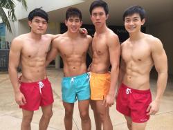 merlionboys:  Manhunt Singapore 2014 Featured about three of them so far. What’s your favourite number from those above? Daryl Reeve Steve http://merlionboys.tumblr.com/ 