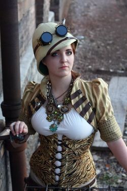 steampunk-girl:  Steampunk Girl Steampunk