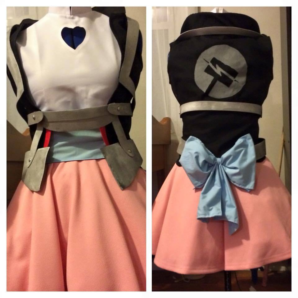 Nora cosplay from RWBY! still lots to do :S I won’t be making her hammer until