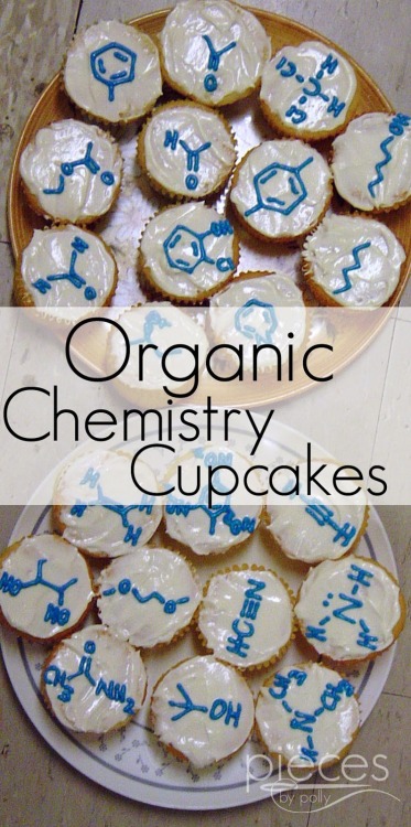 DIY Chemistry Cupcakes and Periodic Table Graham Crackers. Looking for an edible science DIY?These w