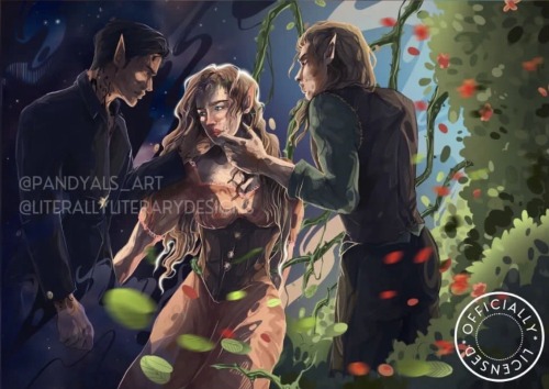 Rhys, Feyre And Tamlin - A Court Of Thorns And Roses