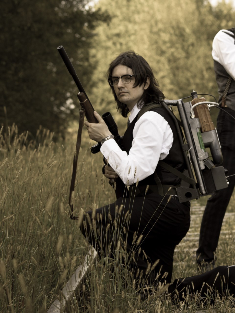 seriously-mike:  Two agents of The Bureau out in the field. Models: #me, Mariusz