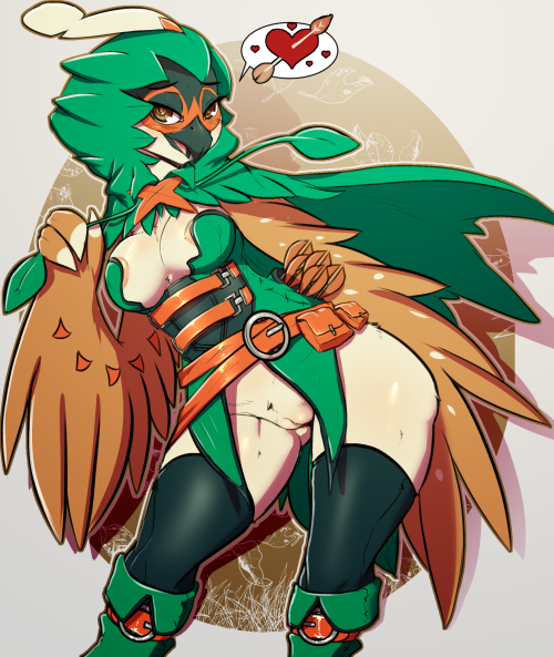 thefurrykingdom:Hey ^^  I hope I’m not the only one enjoying the hell out of Pokemon sun and moon. Also who do you guys think is the sexiest. I vote for the sexy lizard salazzle ^^