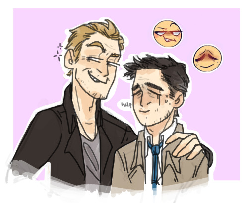 Fandom: SupernaturalCharacters: Balthazar, CastielArt blog: zelenij-m