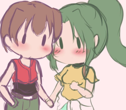 higurashi-woot:When you wanna draw but feel lazy at the same time so have this doodle
