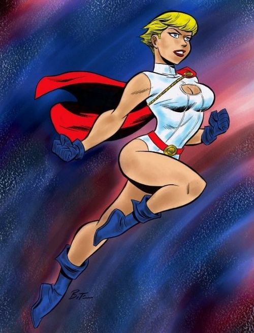 Porn cooketimm:  Power Girl by Bruce Timm  photos