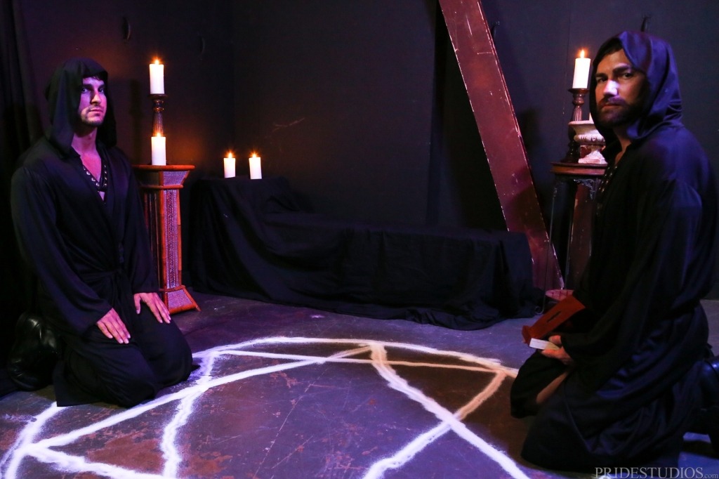 phallicdeemonseedworship:  WE GATHER IN THE RED TEMPLE OF SODOMY WITHIN THE PENTAGRAM
