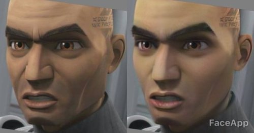 showmetheclones:captainrexsbiggesthoe:deepseacritter:raemanzu:Youngifying the clones on Faceapp is b