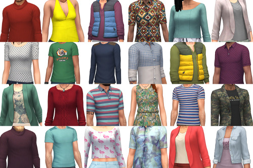 down-in-simsland: Thrift Shopping - Tons of recolors of Maxis stuff Long time no see ! A lot happene